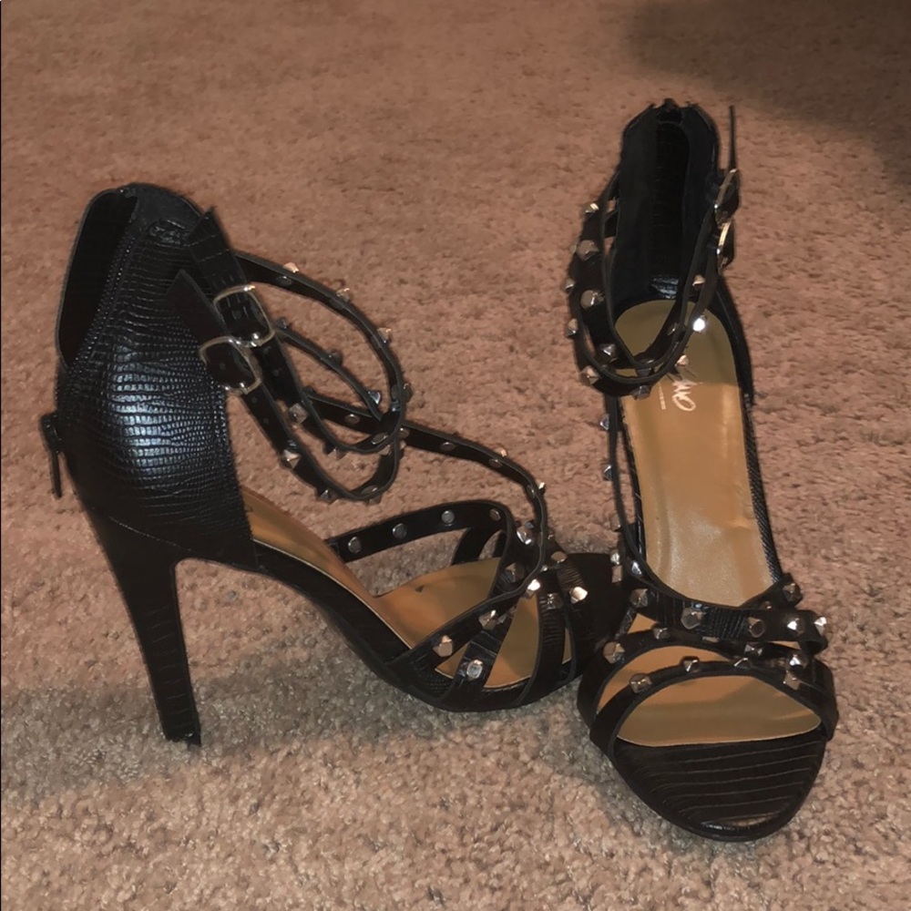 Studded heels